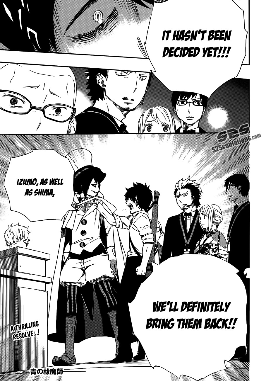 Ao no Exorcist Chapter 49 35